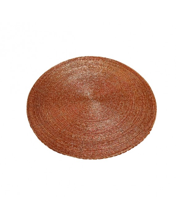 Padėkliukai/ servetėlės "Biser Bead" oranžinės spalvos 